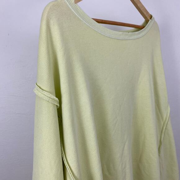 We The Free - Free People Camden Sweatshirt - Luna Moth / Lightning Bolt ? - Med - Picture 8 of 10